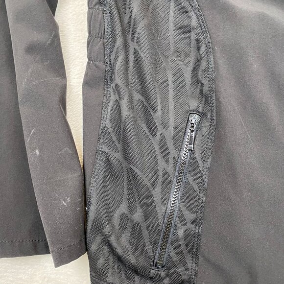 Zenergy Golf Women's Jacket Size 3 Black Polyester & Spandex Full-Zip Stand Up - Picture 6 of 8